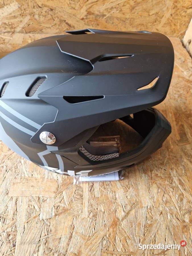 Kask Motocyklowy Full Face SPID BIKE 4S05 Black Głogowa