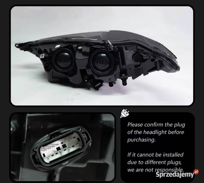 NOWE lampy przednie lampa przód Ford Fusion Oświetlenie Bełchatów