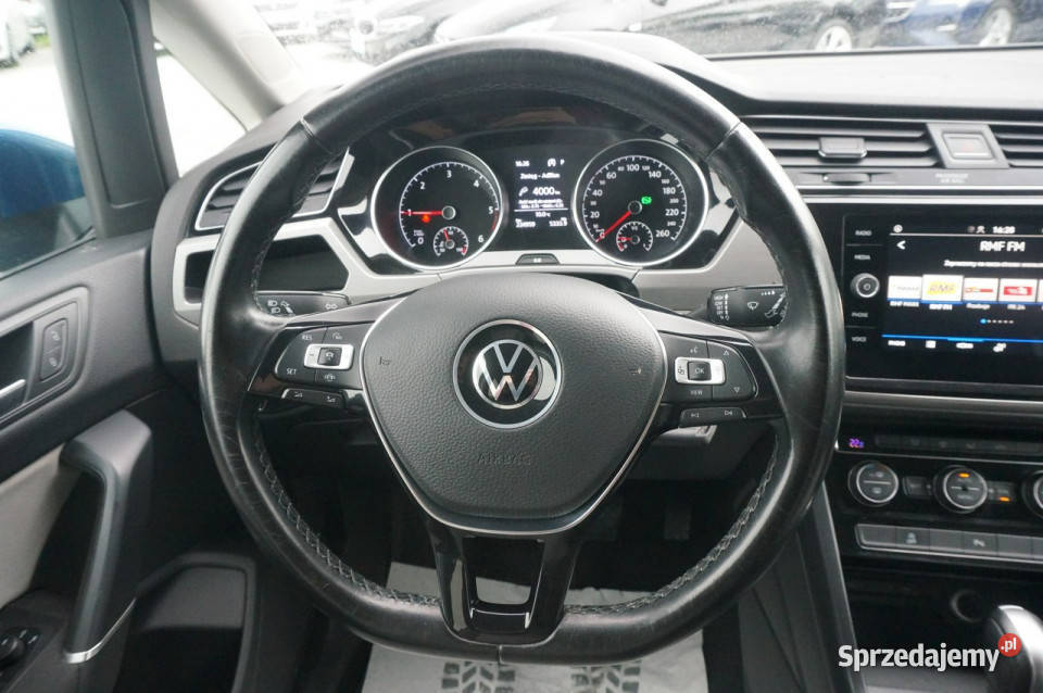 Volkswagen Touran 20 TDI150 DSG Comfortline wspomaganie kierownicy Poznań