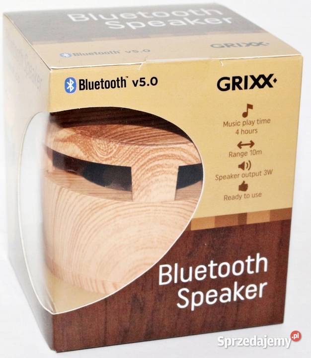 Głośnik przenośny bluetooth GRIXX