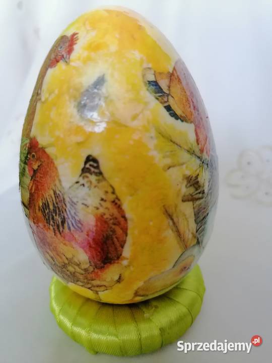 jako pisanka jajo 12 ozdoba hand made Sierpc