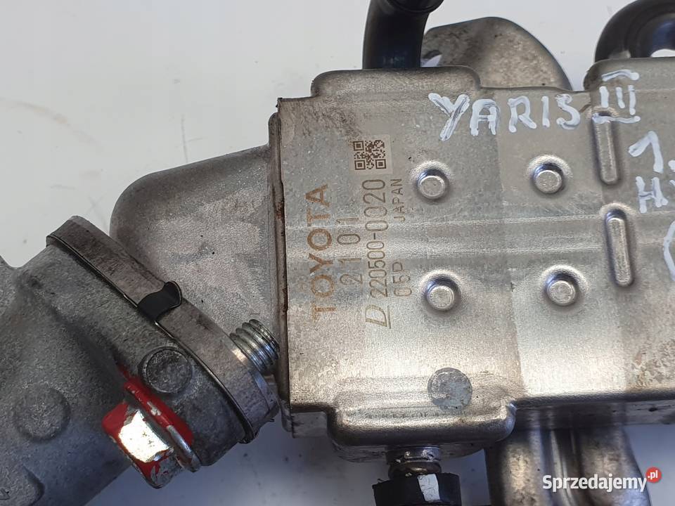 Toyota Yaris III 15 H HYBRID CHŁODNICA SPALIN Chełm