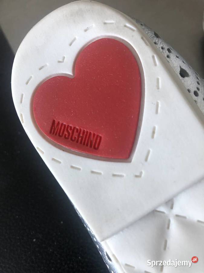 Srebrne balerinki Moschino r 36 Warszawa