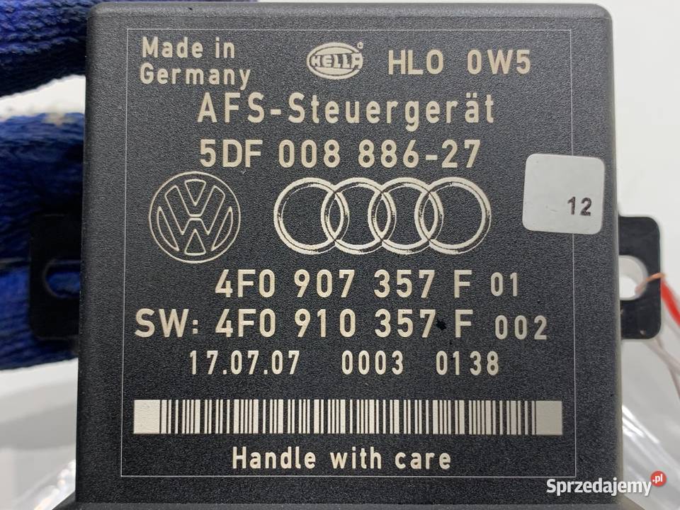 MODUŁ ŚWIATEŁ AUDI Q7 4L 4F0907357F 0616