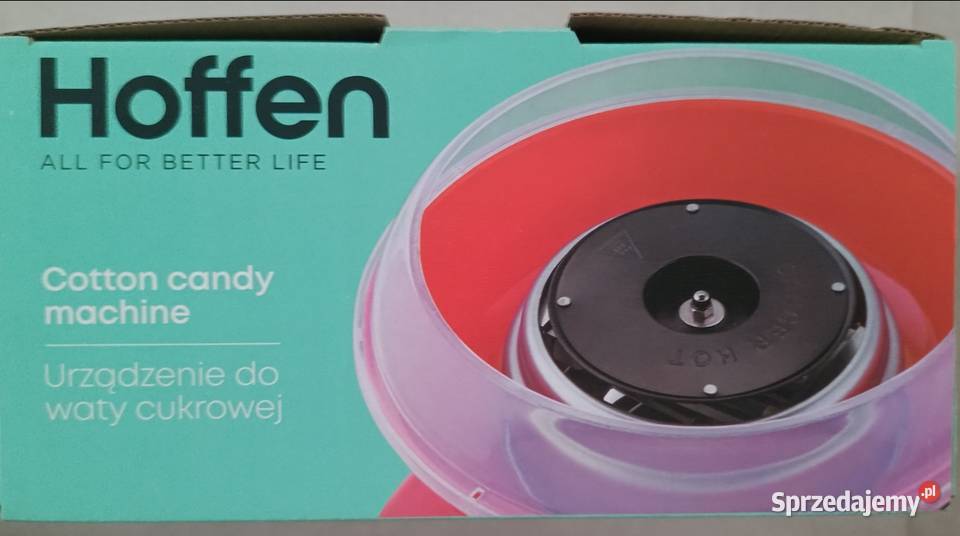 HOFFEN urządzenie do waty cukrowej NOWE
