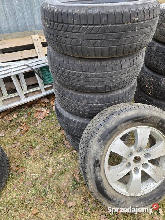 Zestaw do Mitsubishi L200 6 Opon 24565 R17 1 Osiek sprzedam