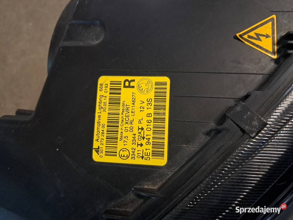 Lampa skoda octavia 3 5e1941016b osobowe dolnośląskie