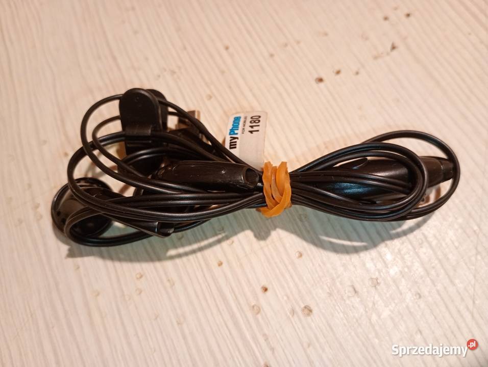 słuchawki myPhone douszne przewodowe micro USB