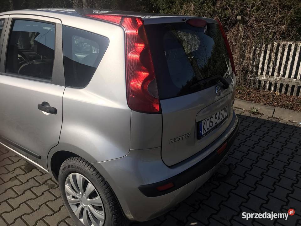 Nissan Note 14 16V VISIA LPG 2006 Okazja Rok produkcji 2006 Wadowice