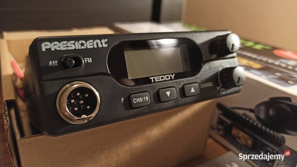 CB radio President Teddy ASC nowe nigdy CB radia Piotrków Trybunalski