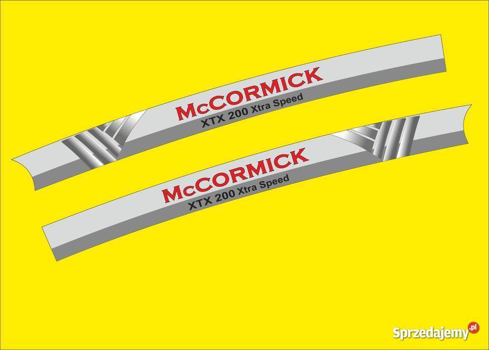 naklejki mccormick xtx 200 Pozostałe Jeżewo