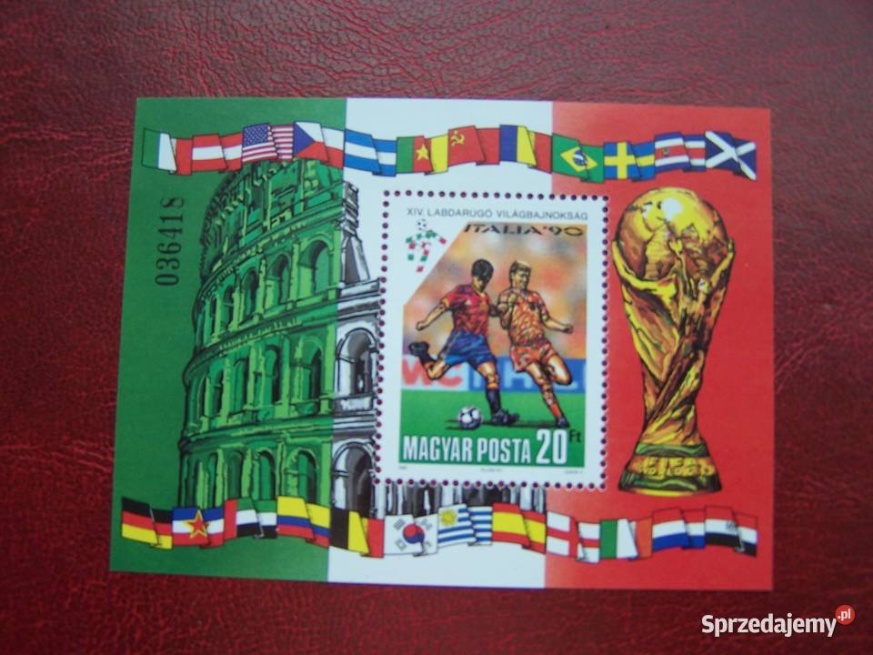 Węgry 1990 MNH Mi 408792 Sport Piłka nożna MŚ
