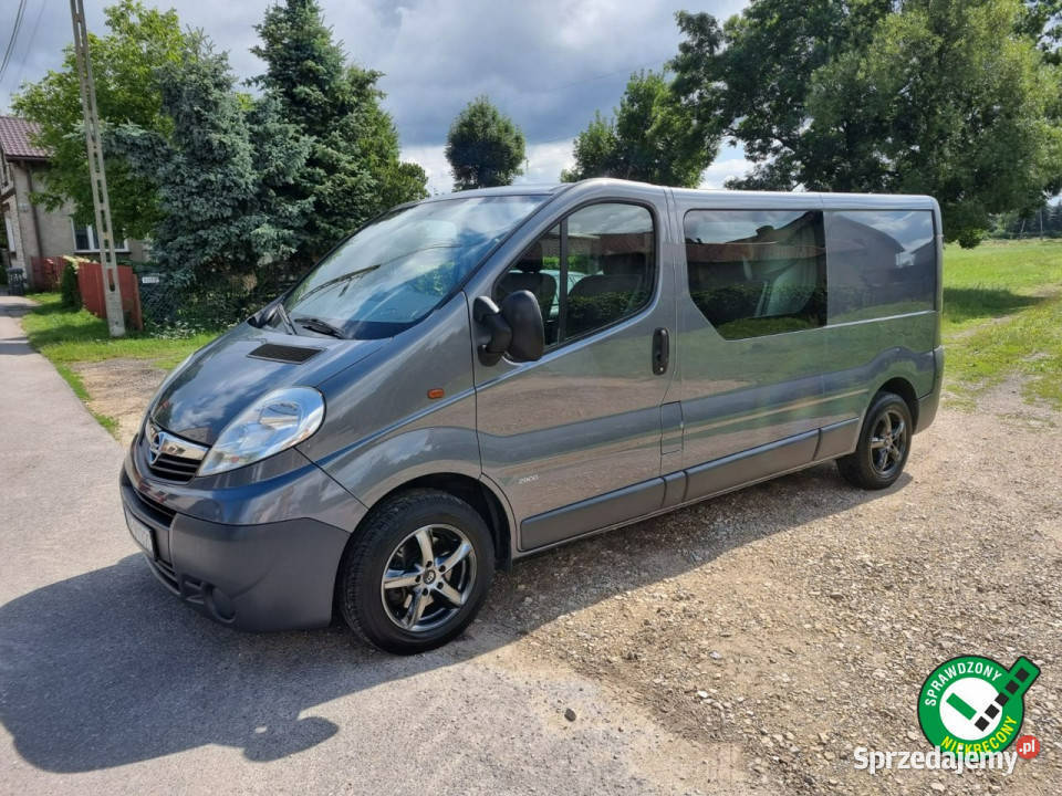 Opel Vivaro 20d 114 2x kpl kół Brygadówka VAT marża