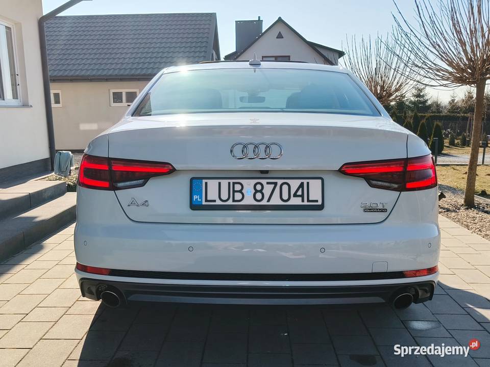 Audi A4 B9 20 TFSI Quattro lubelskie Bełżyce sprzedam