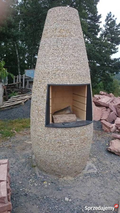 Grill ogrodowy z kamienia granitu Tumlin-Węgle