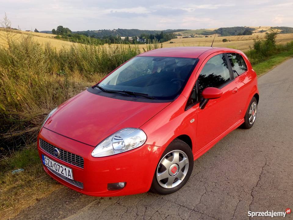 Fiat Grande Punto Wersja Sport 19JTD 130 Gugiaro 1900cm3 śląskie Pilica