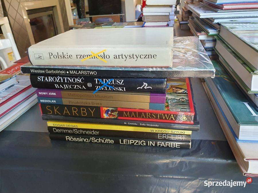Duży ciekawy zbiór książek i albumów całość 100 hobby, kolekcjonerstwo Kraków