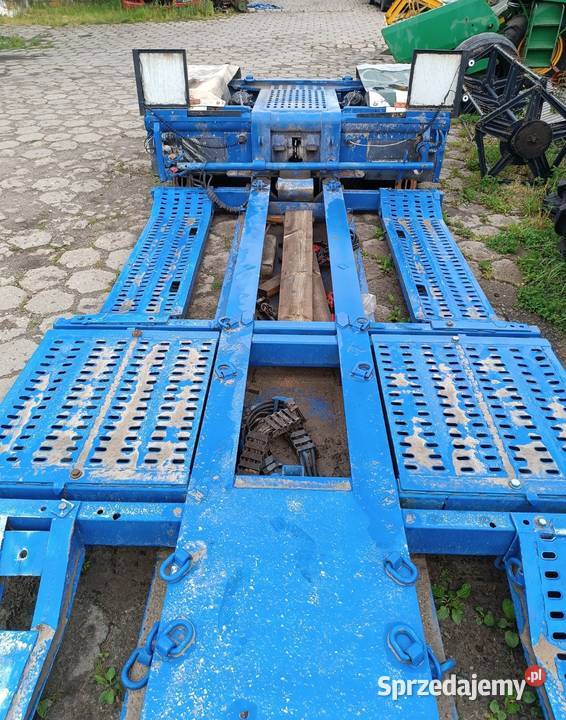 Przyczepa niskopodwoziowa Recker JTA rozciągana Dragany