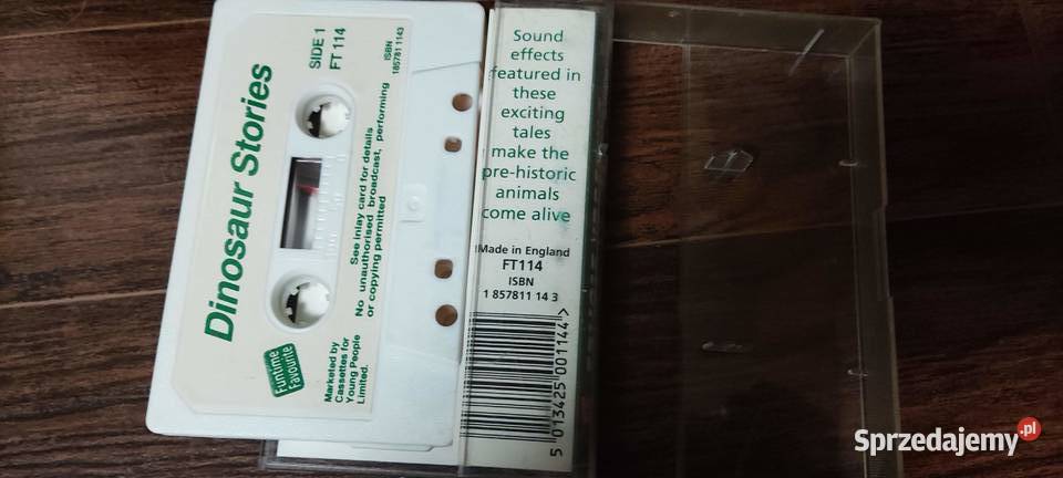 Dinosaur storeiesangielski dzieci 1 płyta Gliwice