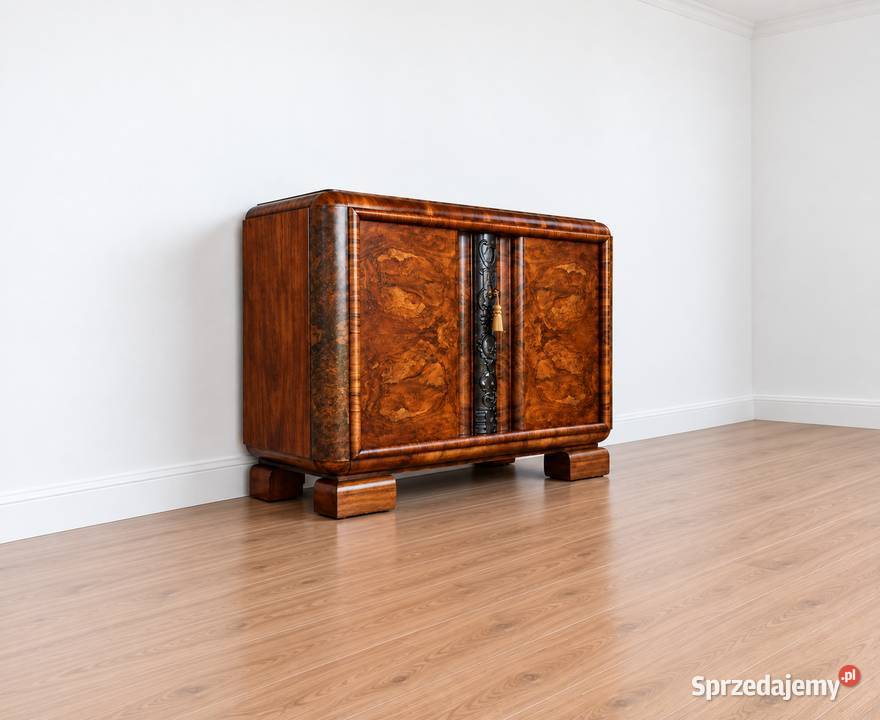 Komoda Art Deco antyk rzeźba Poznań