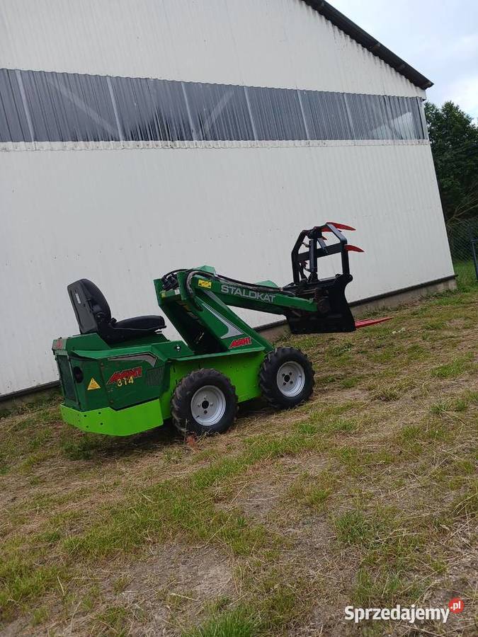 Mini ładowarka Avant 314 szerokość 85 nieuszkodzony wielkopolskie