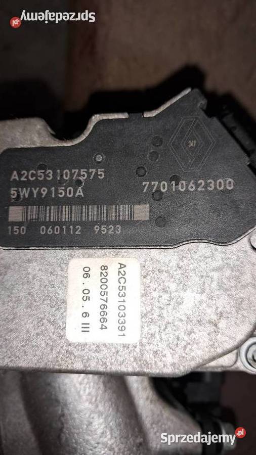 Przepustnica powietrza Renault Laguna II Megane Maruszyna