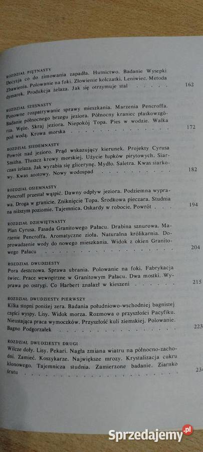 Tajemnicza wyspa Książki i Podręczniki Lublin