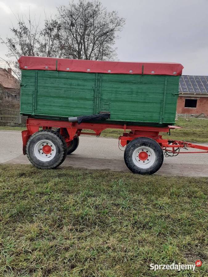 Przyczepa kogel dmc 12t wywrotka 95t autosan hl nieuszkodzony Przyczepy rolnicze Konin sprzedam