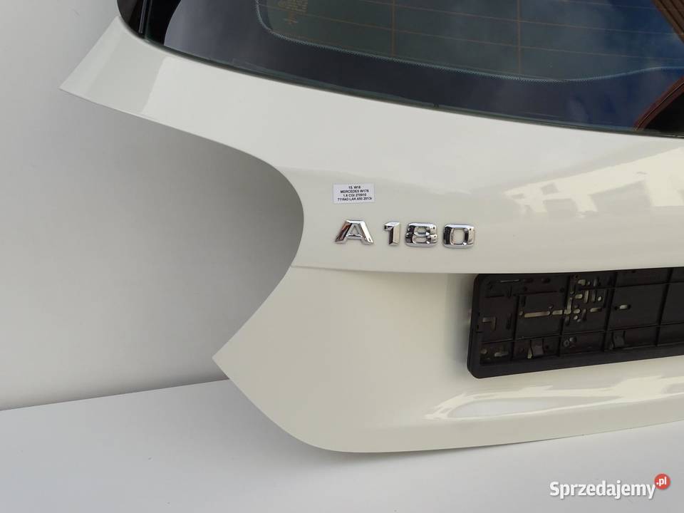 KLAPA TYŁ TYLNA BAGAŻNIKA SZYBA LAKIER 650