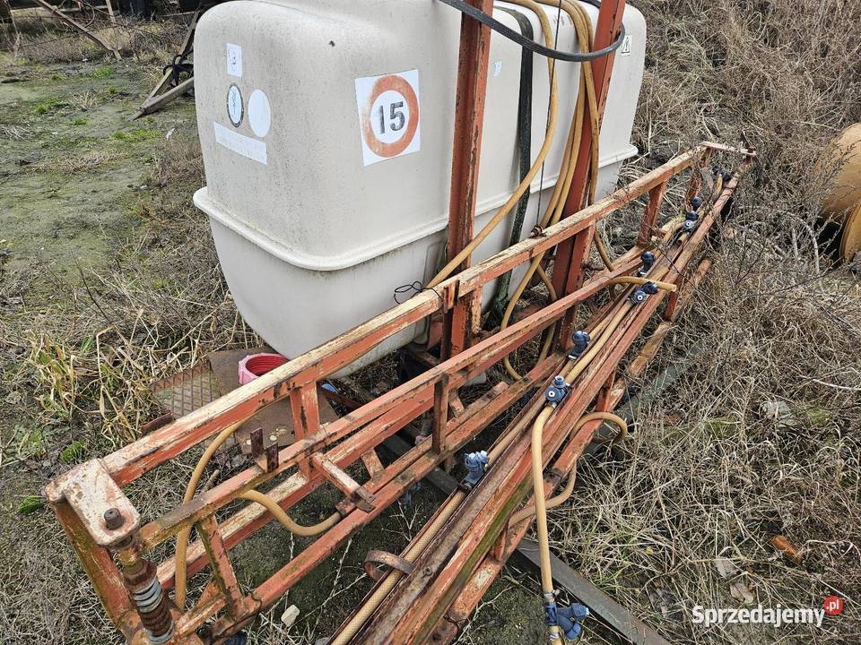 Opryskiwacz zawieszany 12m 2000r skotarek 500l Pleszew