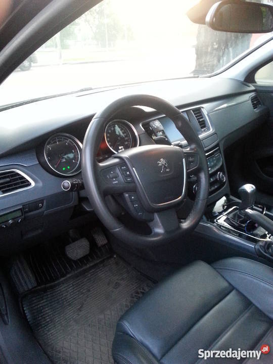 peugeot 508 Allure na zamówienie czarny mazowieckie