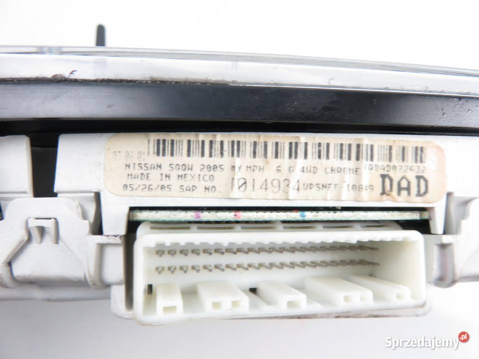 LICZNIK NISSAN PATHFINDER R51 40 24810EA48D Liczniki i zegary sprzedam