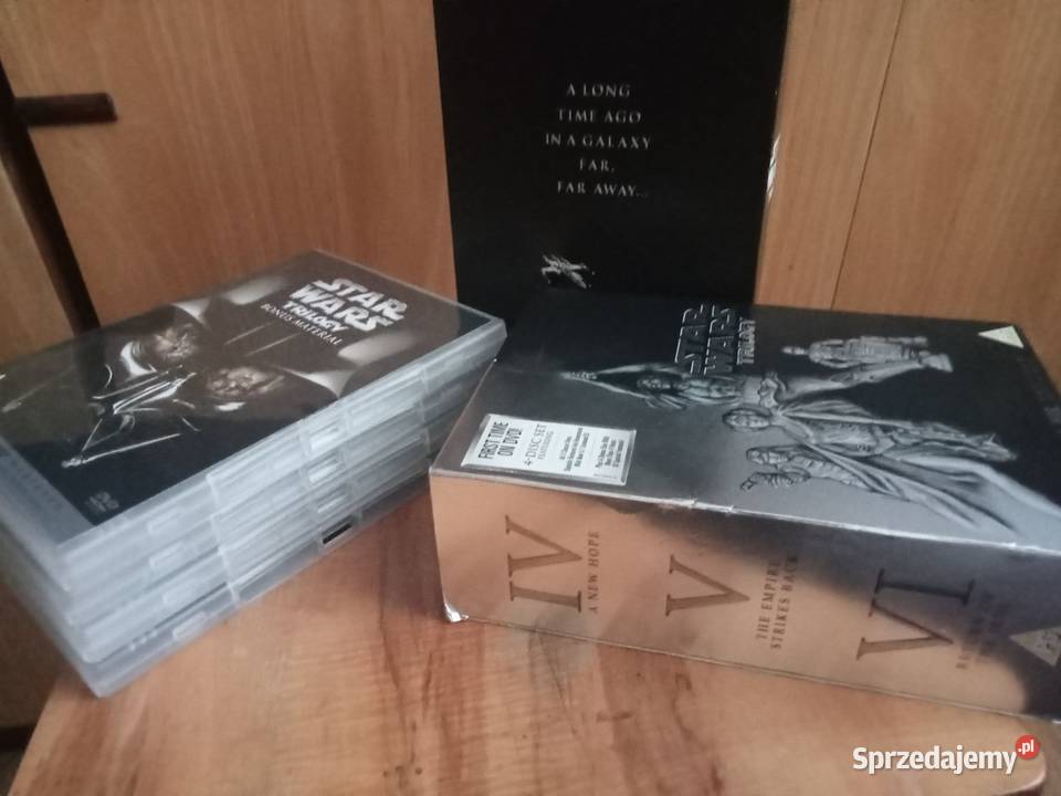 star wars dvd trylogia Nowy Tomyśl