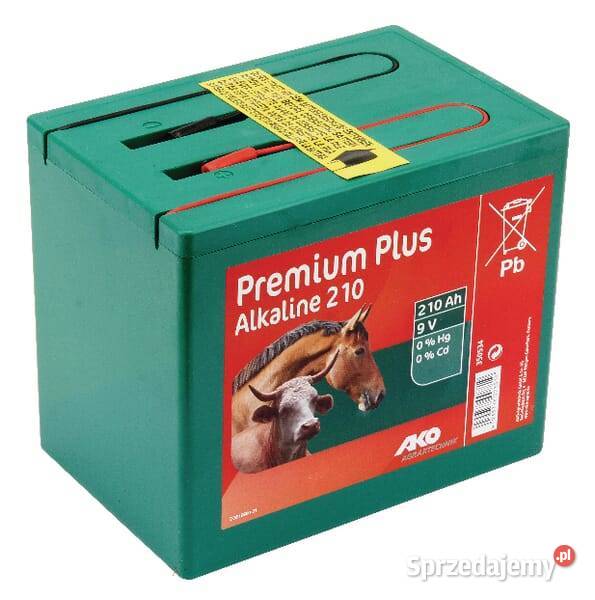 Bateria alkaliczna do elektryzatora 9V 210Ah AKO Kamionna