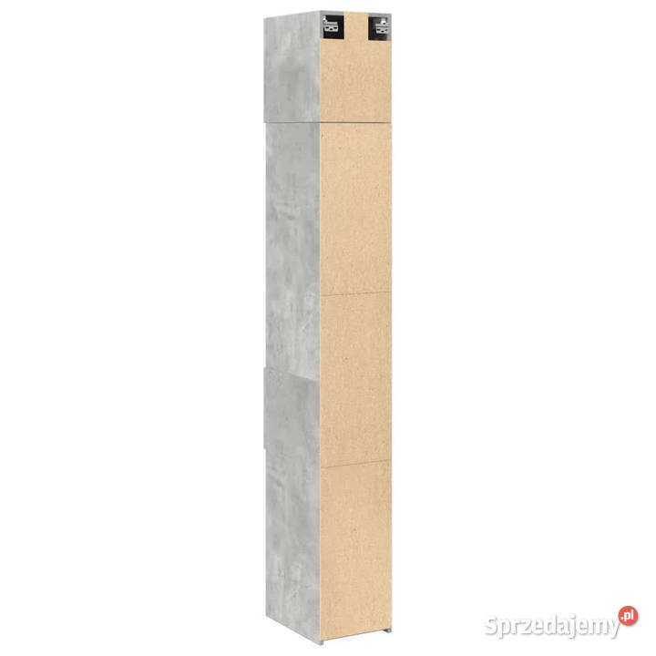 Wąska szafka szarość betonu 30x425x225 WM3281269 Warszawa