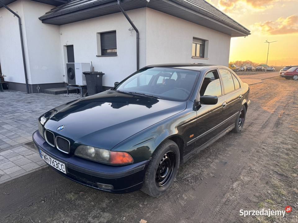 BMW e39 25i gaz m52b25 zielony Słupca