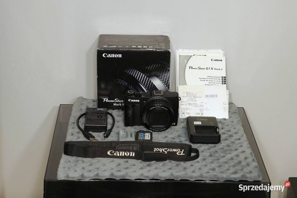 Canon PowerShot G1 X Mark II 14 Mpixmatryca 15 Aparaty Pabianice sprzedam