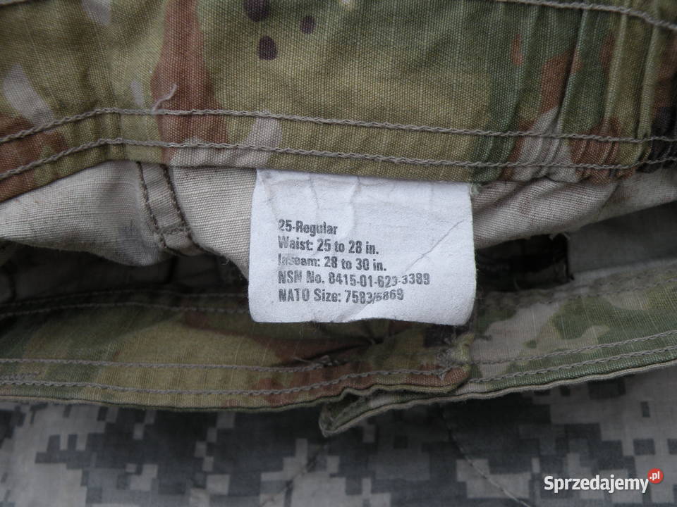 Spodnie ACU multicam OCP 25 regular FEMALE 2 Wrocław