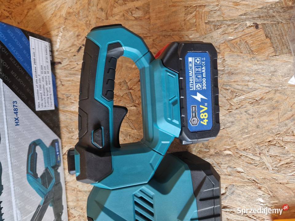 Nożyce do żywopłotu krzewów 2x aku 48v