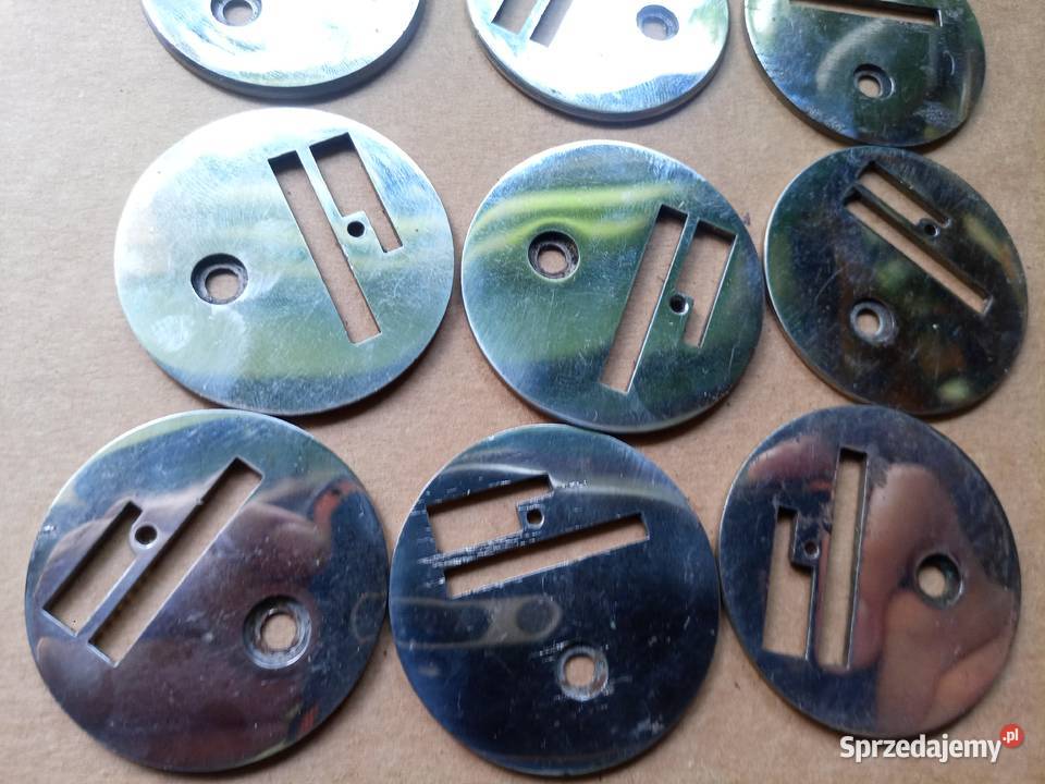 Płytki ściegowe maszyny do szycia stebnówki Antyki podkarpackie Tarnobrzeg