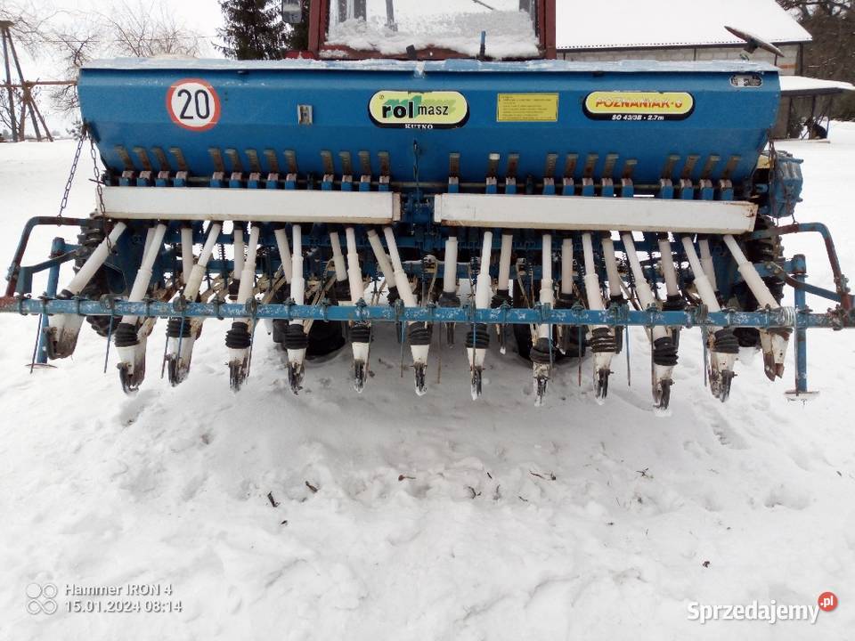 Siewnik rolmasz poznaniak 6 Hrubieszów sprzedam