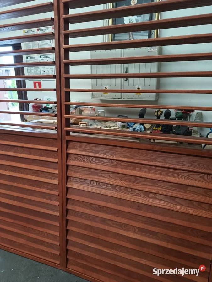 Żaluzje tarasowe ruchome deseczki podkarpackie Stalowa Wola