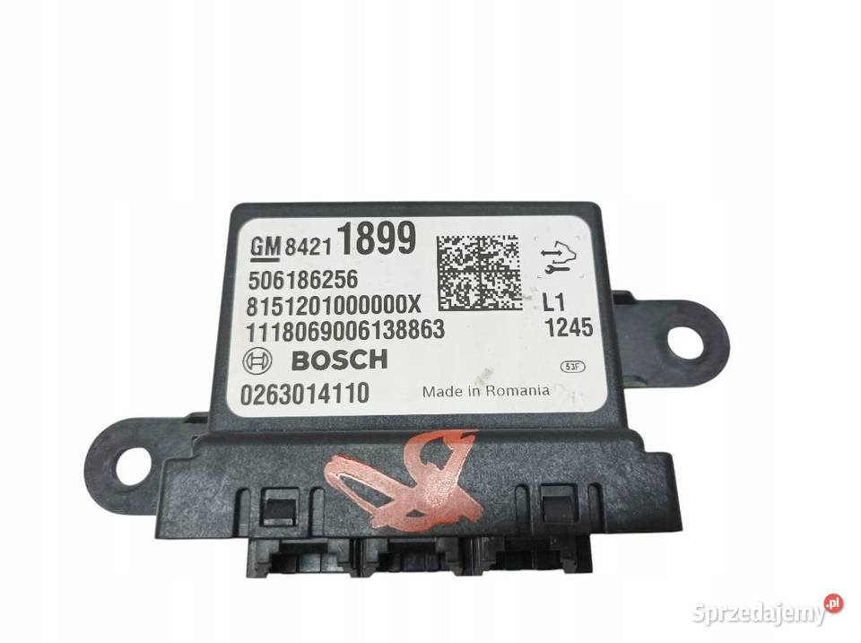 MODUŁ PDC PARKTRONIK 84211899 02633011410 Opel Rok produkcji 2018 świętokrzyskie sprzedam
