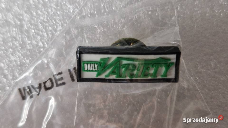 Daily Variety amerykański magazyn filmowy pin Warszawa