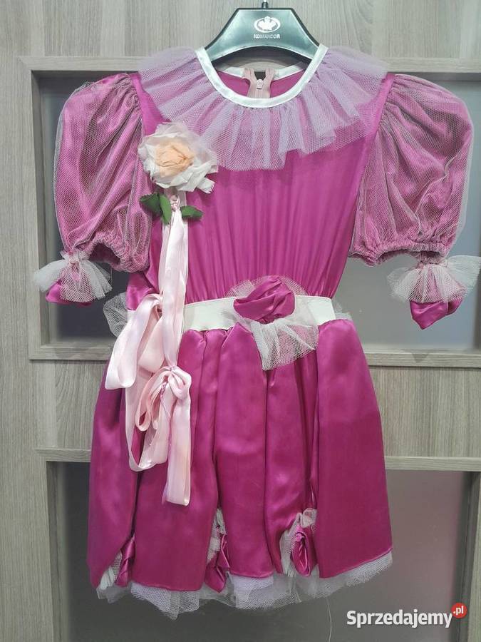 Sukienka różana dziewczynki Rozmiar 116 małopolskie Wieliczka