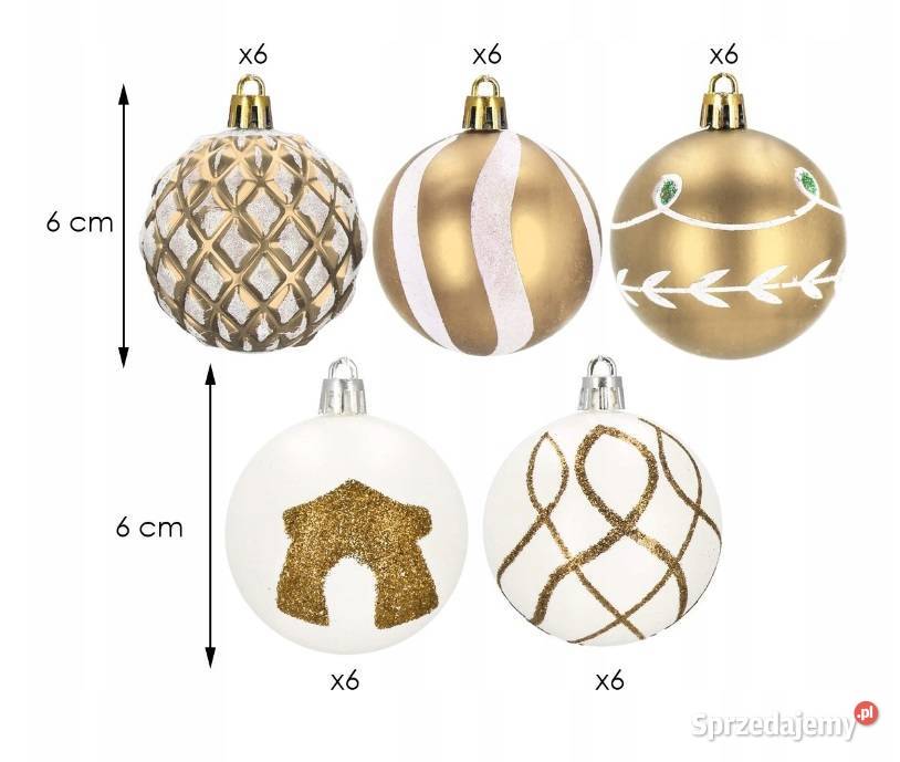 BOMBKI CHOINKOWE nietłukące 30 WZORY PREMIUM Szczecin sprzedam