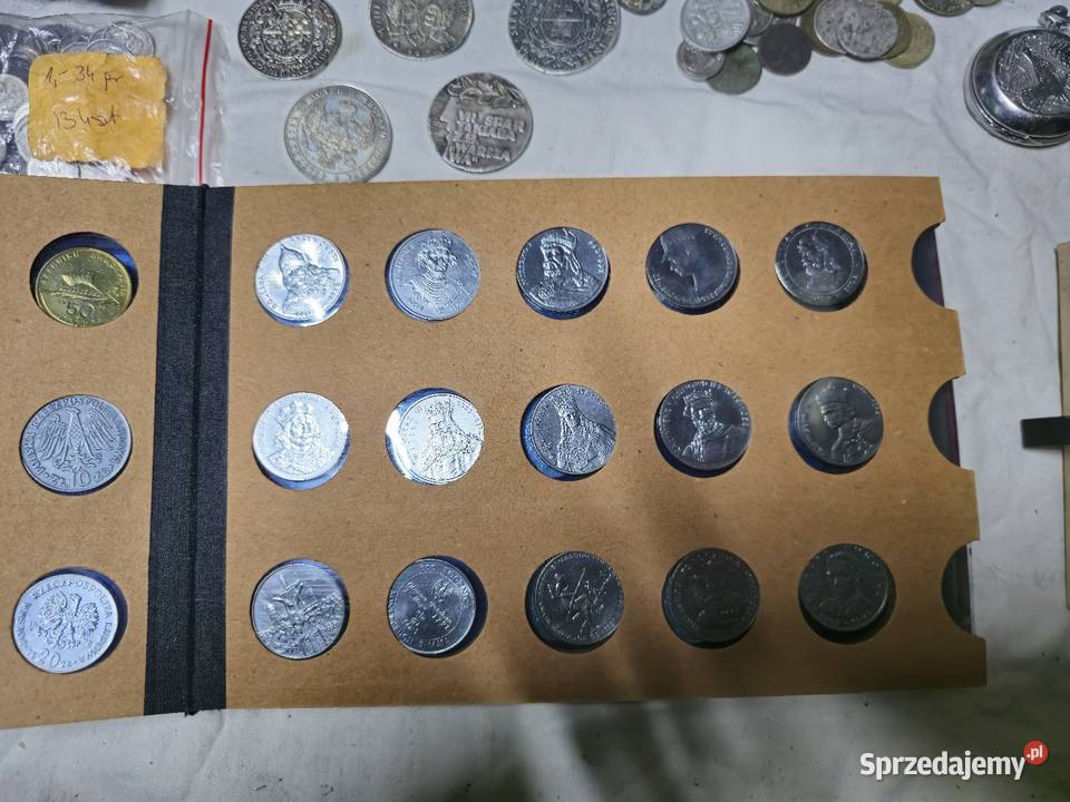 Monety Kolekcja z okresu Prl Strzelin
