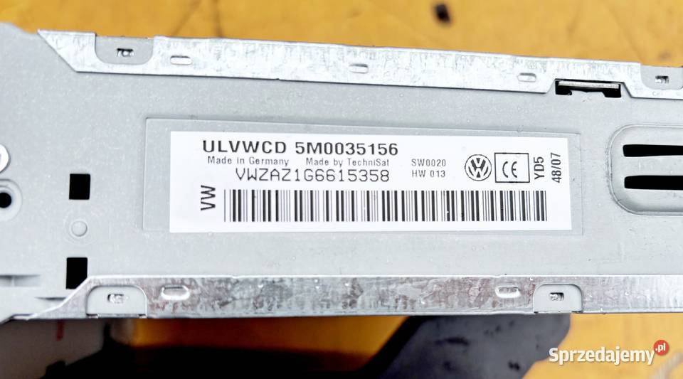 VW POLO PASSAT GOLF PLUS RADIO RADIOODTWARZACZ Sprzęt audio fabryczny Motoryzacja