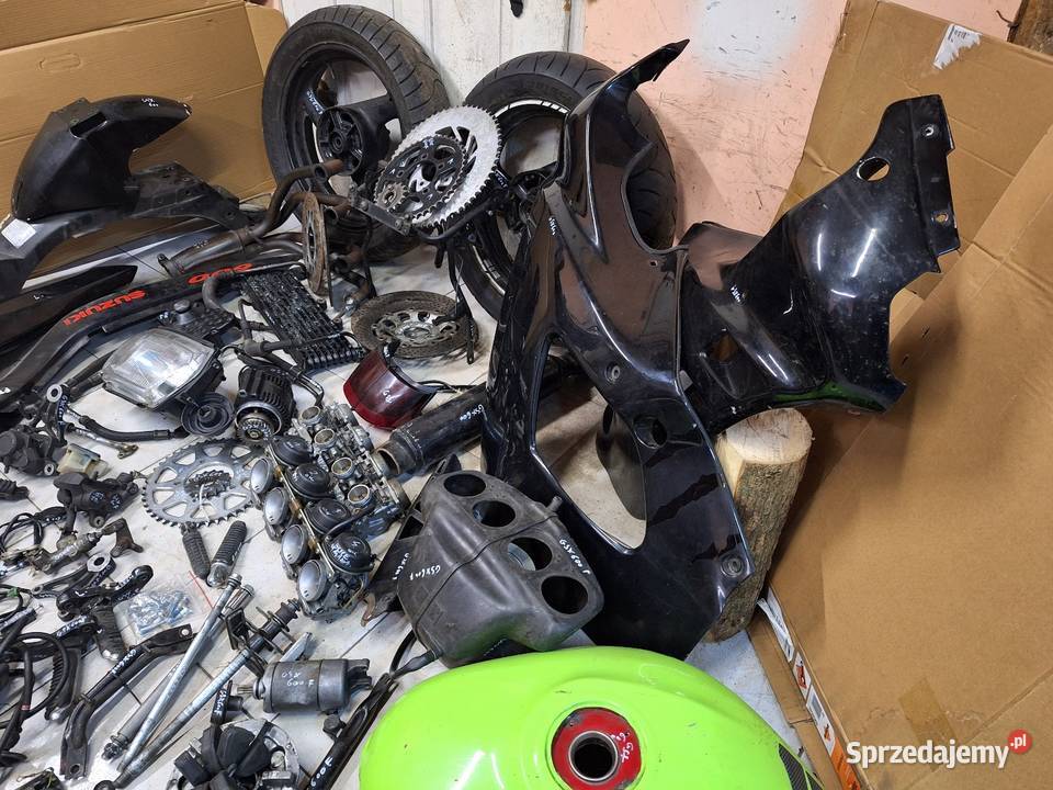 Suzuki GSX 600 F części licznik bak owiewka dolnośląskie sprzedam