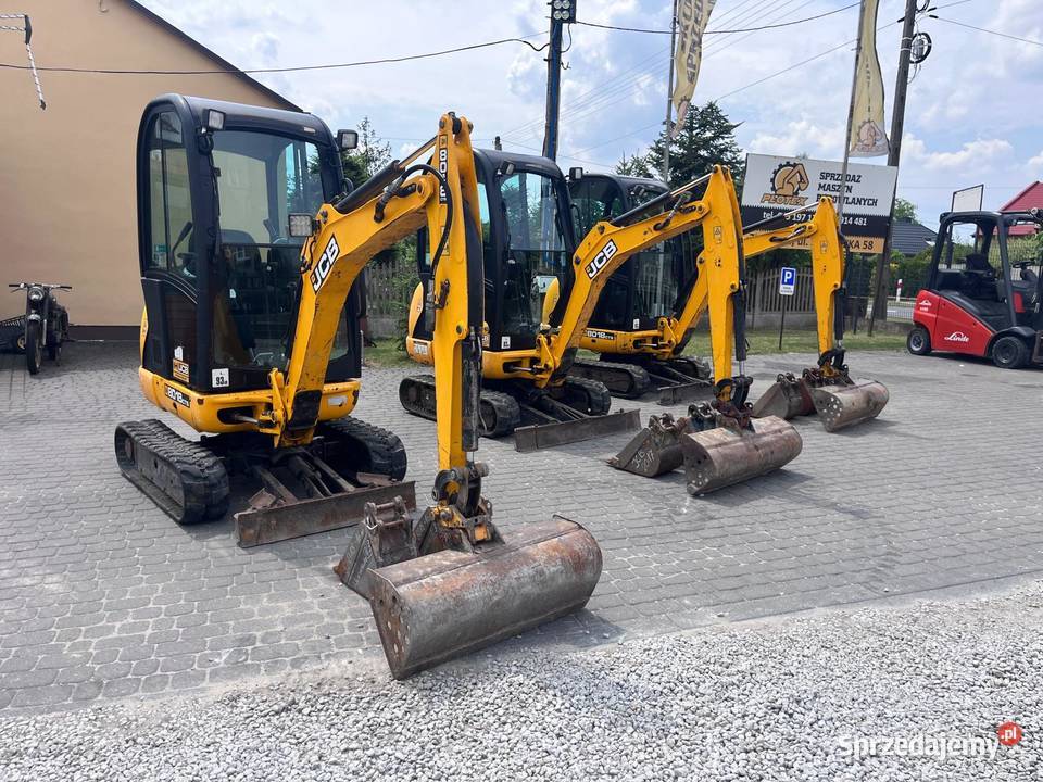 Mini koparka JCB 8018 z 2017r Ładna 1800 łódzkie Złoczew